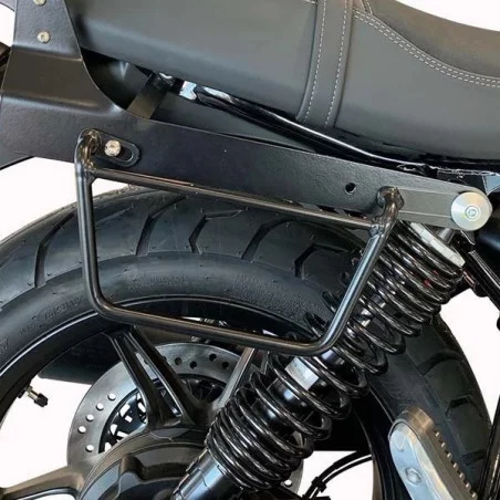 Paar Seitentaschenhalterungen Klick Fix MOTO GUZZI V7 850